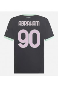 Fotbalové Dres AC Milan Tammy Abraham #90 Třetí Oblečení 2024-25 Krátký Rukáv